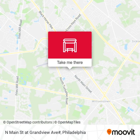 N Main St at Grandview Ave# map