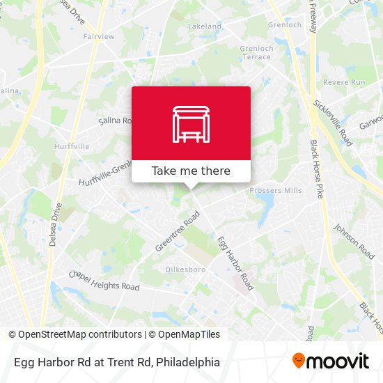 Egg Harbor Rd at Trent Rd map