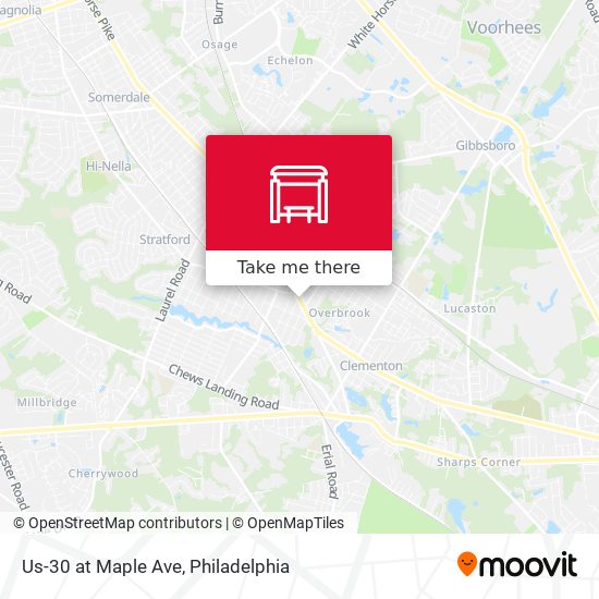 Mapa de Us-30 at Maple Ave