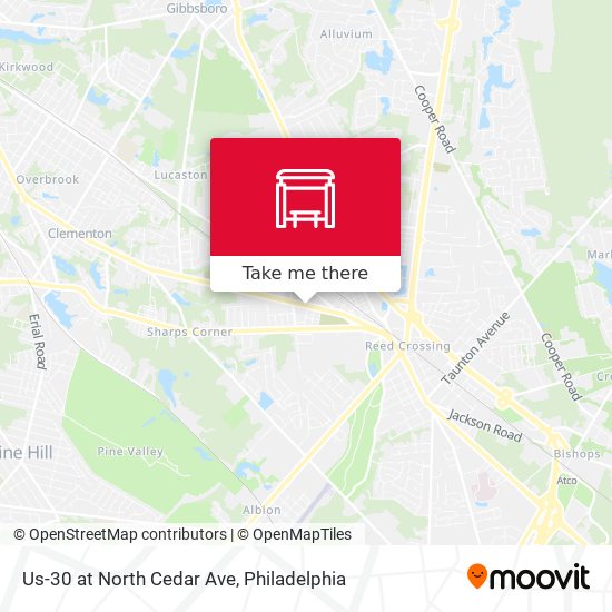 Mapa de Us-30 at North Cedar Ave