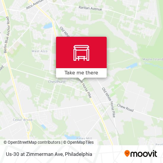 Mapa de Us-30 at Zimmerman Ave