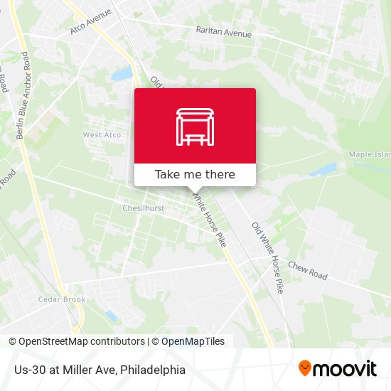 Mapa de Us-30 at Miller Ave