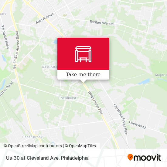Mapa de Us-30 at Cleveland Ave