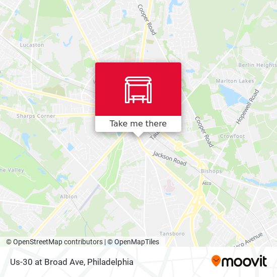 Mapa de Us-30 at Broad Ave