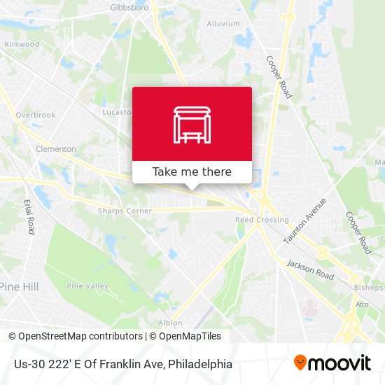 Mapa de Us-30 222' E Of Franklin Ave
