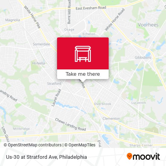 Us-30 at Stratford Ave map