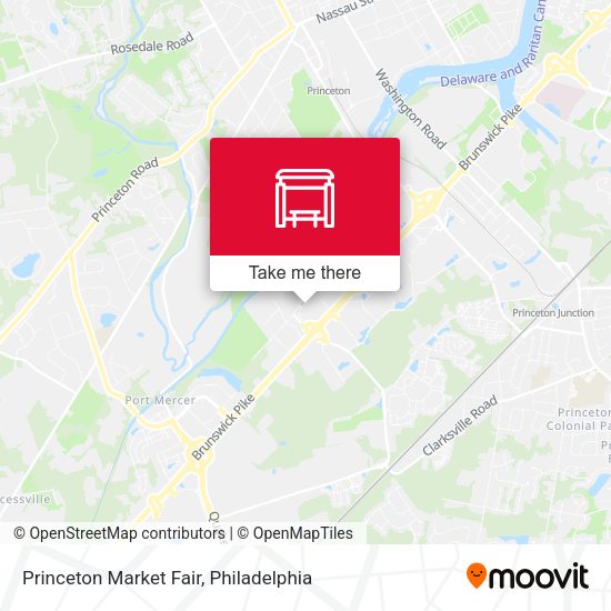 Princeton Market Fair map