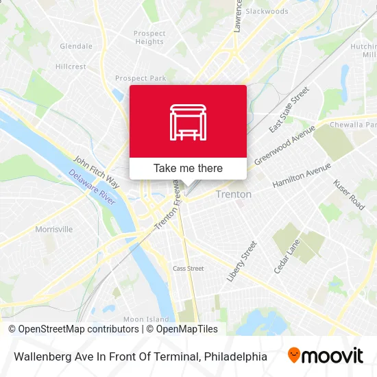 Mapa de Wallenberg Ave In Front Of Terminal