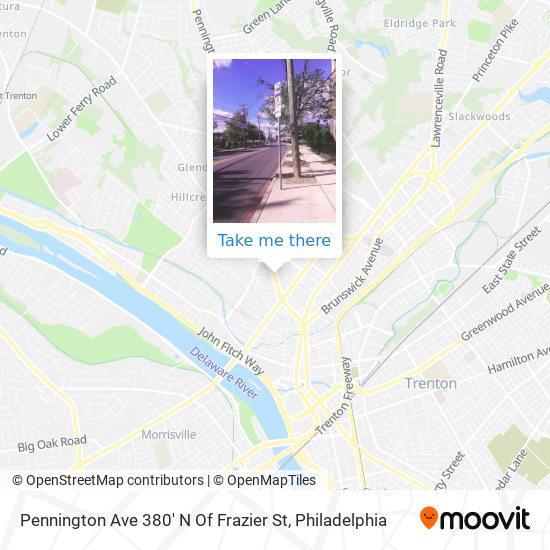 Pennington Ave 380' N Of Frazier St map