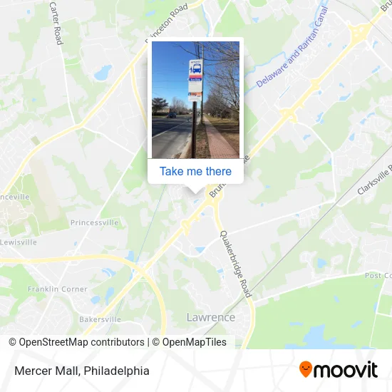 Mercer Mall map