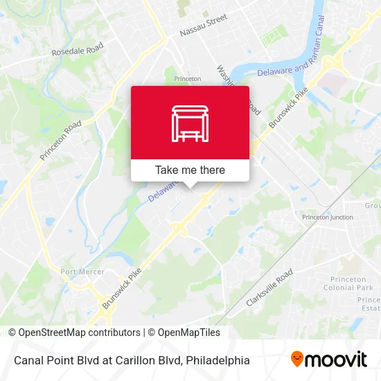 Canal Point Blvd at Carillon Blvd map