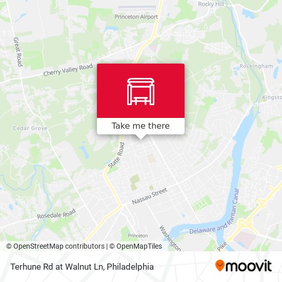 Terhune Rd at Walnut Ln map