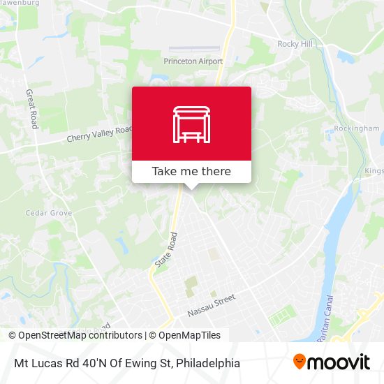Mapa de Mt Lucas Rd 40'N Of Ewing St