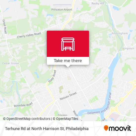 Mapa de Terhune Rd at North Harrison St