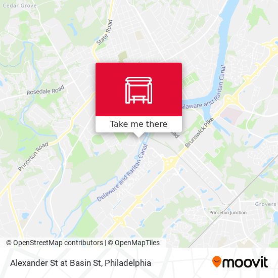 Mapa de Alexander St at Basin St