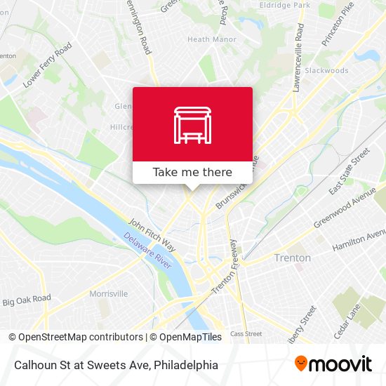Calhoun St at Sweets Ave map