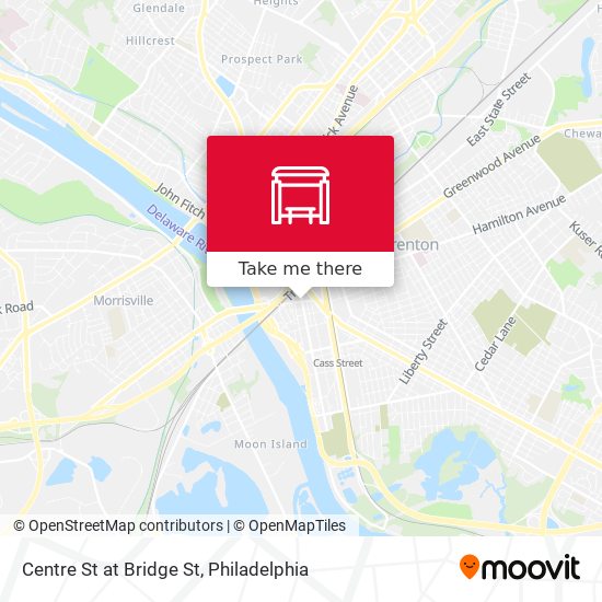 Mapa de Centre St at Bridge St