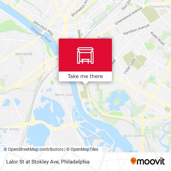 Mapa de Lalor St at Stokley Ave