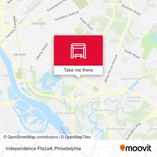 Mapa de Independence Plaza#