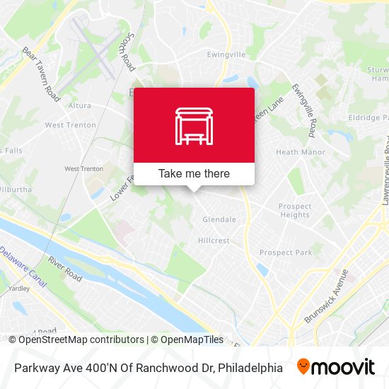 Mapa de Parkway Ave 400'N Of Ranchwood Dr