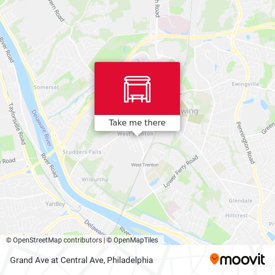 Mapa de Grand Ave at Central Ave