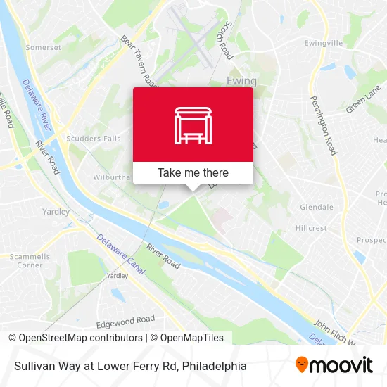 Sullivan Way at Lower Ferry Rd map