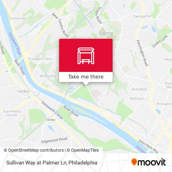Sullivan Way at Palmer Ln map