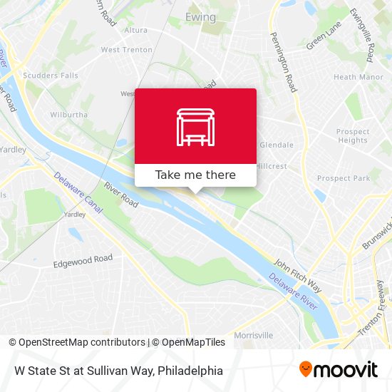 Mapa de W State St at Sullivan Way