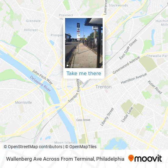 Wallenberg Ave Across From Terminal map