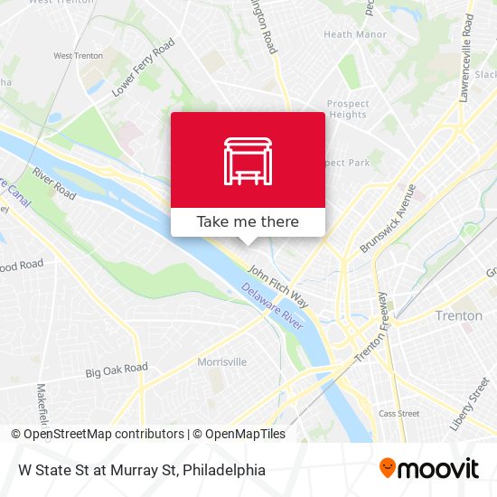 Mapa de W State St at Murray St