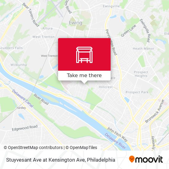 Mapa de Stuyvesant Ave at Kensington Ave