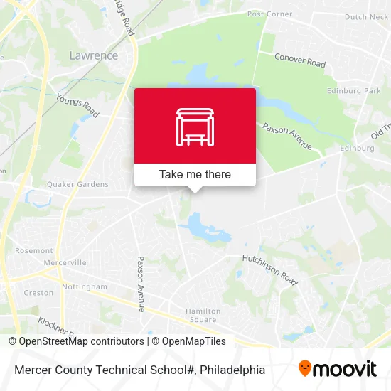 Mercer County Technical School# map