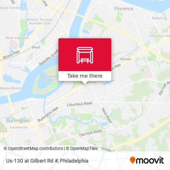 Us-130 at Gilbert Rd # map