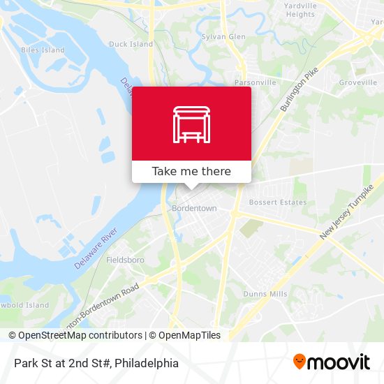 Park St at 2nd St# map