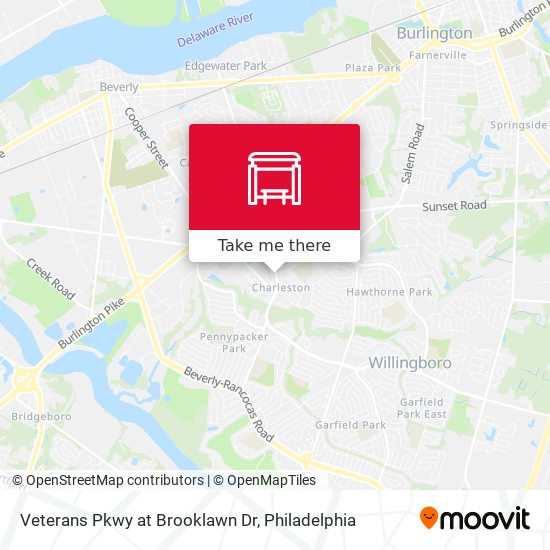 Mapa de Veterans Pkwy at Brooklawn Dr