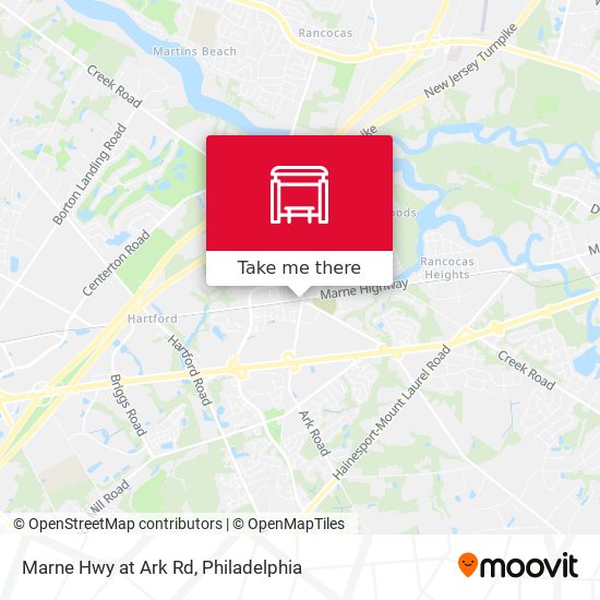 Mapa de Marne Hwy at Ark Rd