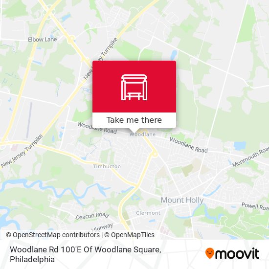 Mapa de Woodlane Rd 100'E Of Woodlane Square