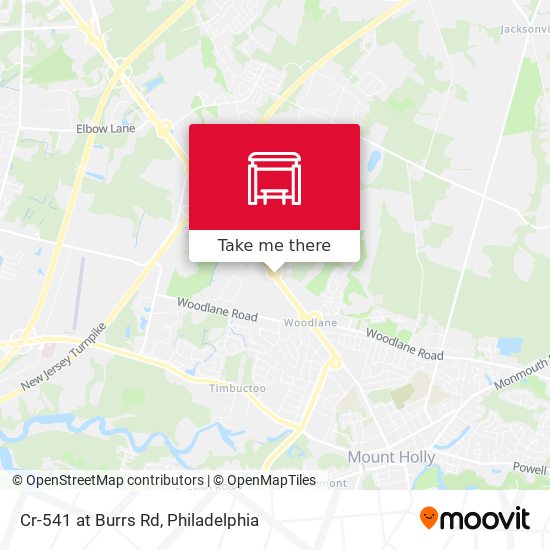 Mapa de Cr-541 at Burrs Rd