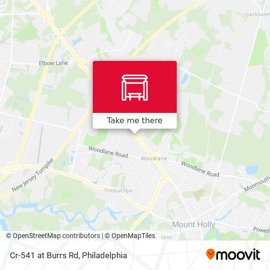 Cr-541 at Burrs Rd map
