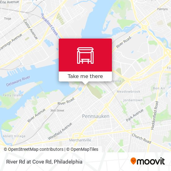 Mapa de River Rd at Cove Rd