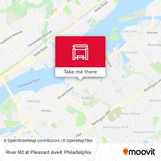 River Rd at Pleasant Ave# map