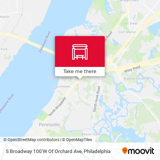Mapa de S Broadway 100'W Of Orchard Ave