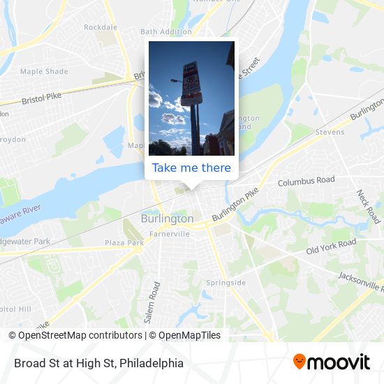 Mapa de Broad St at High St