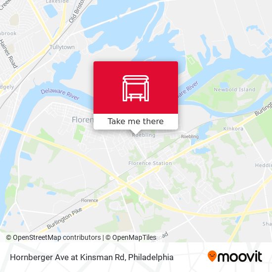 Mapa de Hornberger Ave at Kinsman Rd