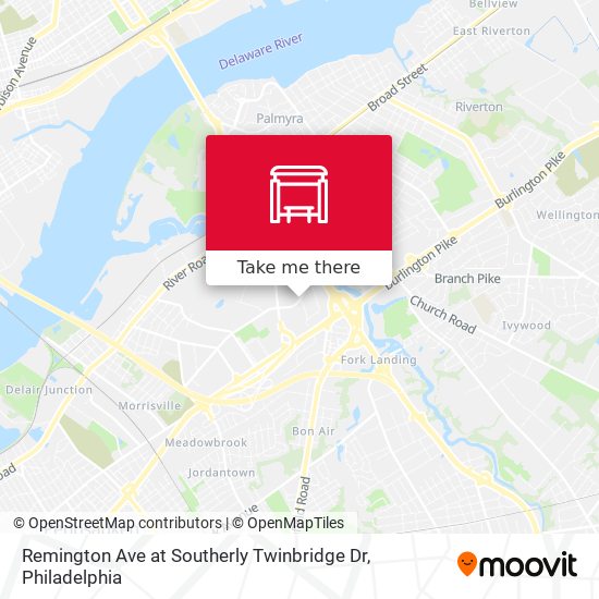 Mapa de Remington Ave at Southerly Twinbridge Dr