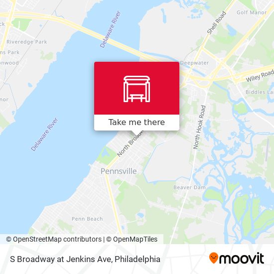 Mapa de S Broadway at Jenkins Ave
