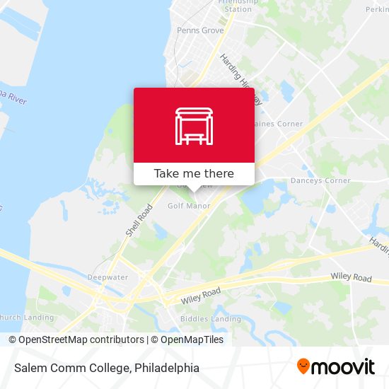 Mapa de Salem Comm College