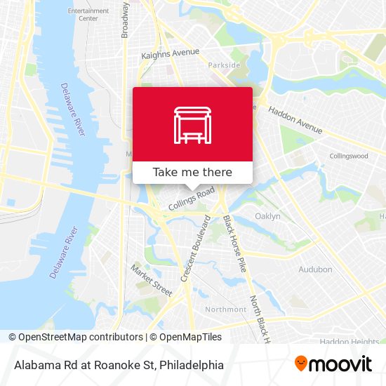 Mapa de Alabama Rd at Roanoke St