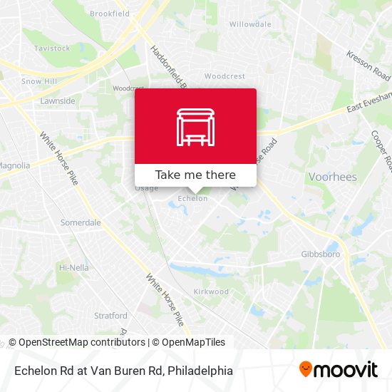 Echelon Rd at Van Buren Rd map