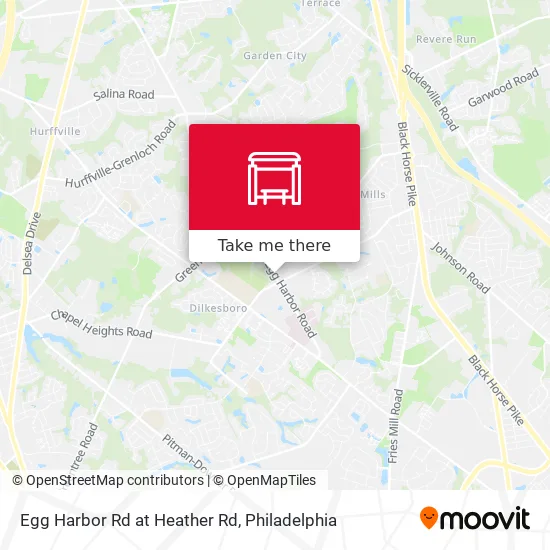 Egg Harbor Rd at Heather Rd map